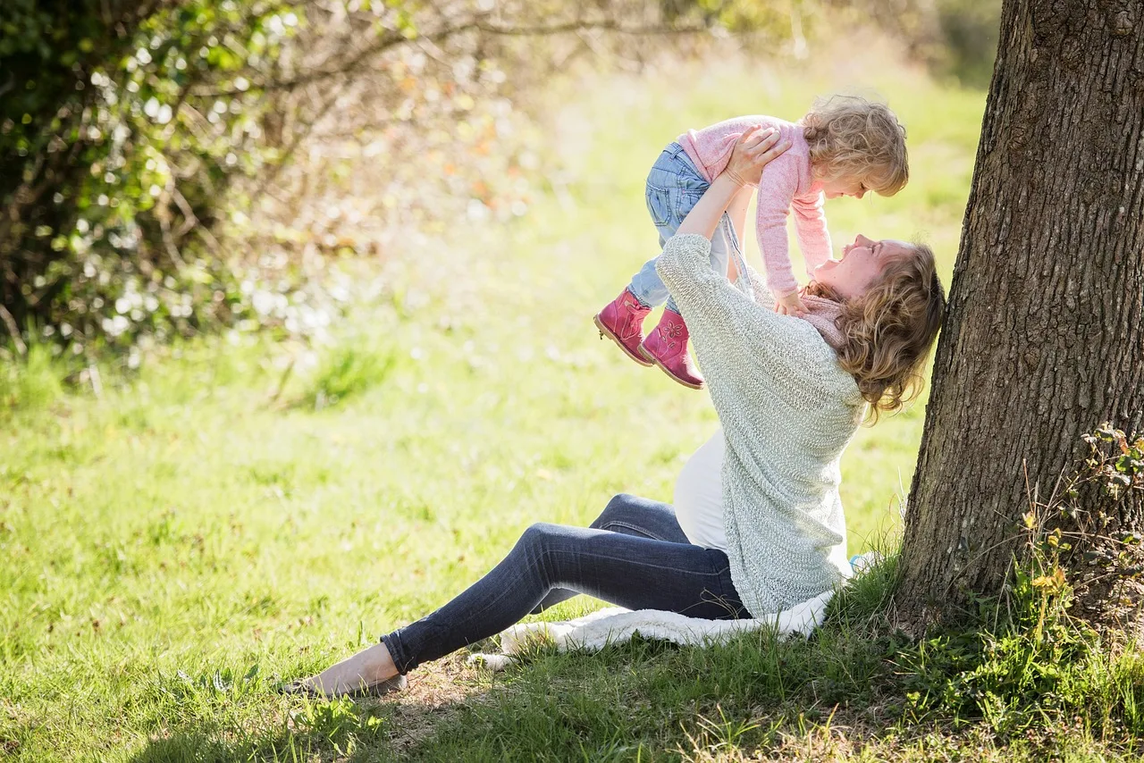 park, mother, girl, mama, child, toddler, landscape, tree, pregnant, family, fun, nature, baby, offspring, mom, happy mothers day, mum