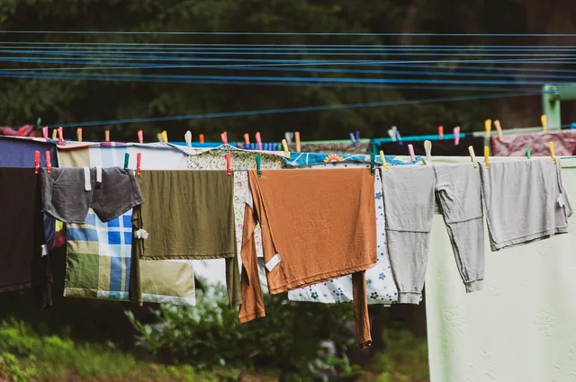 laundry, clothes line, clothing, washed, dry, hang, clothespins, household, rope, laundry, laundry, laundry, laundry, laundry, clothes line, household. Commercial openings for parenting creators start with a documented family task